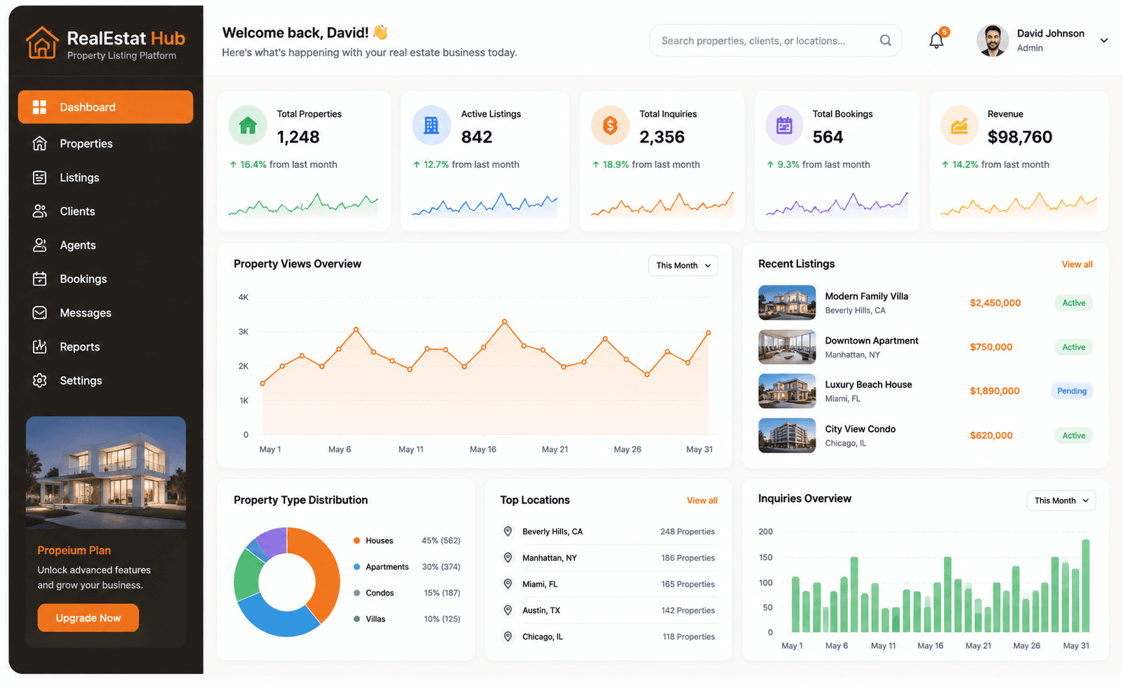 RealEstat Hub project preview